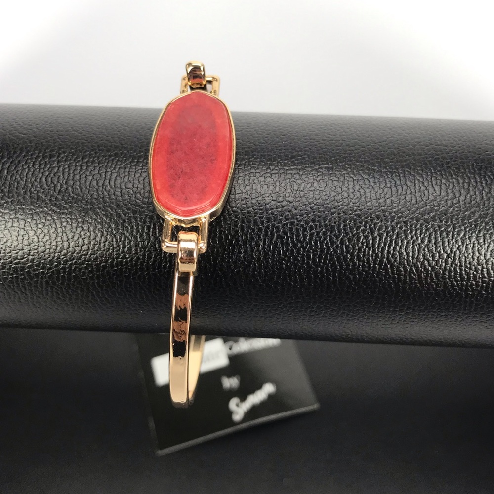 💥NEW💥Oval Citrus Toned Natural Bangle Bracelet
